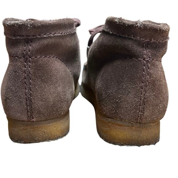 Clarks Original Men’s Brown Suede Wallabee Desert Chukka Boots Size 10 1/2 Flaws - Picture 2 of 10